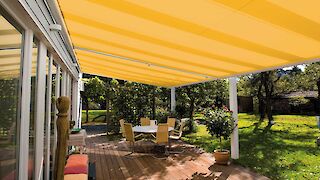 Markise für große Flächen