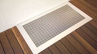 Geschützter Kellerschacht